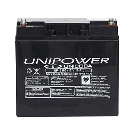 Bateria para Nobreak 12V 18A  Unipower