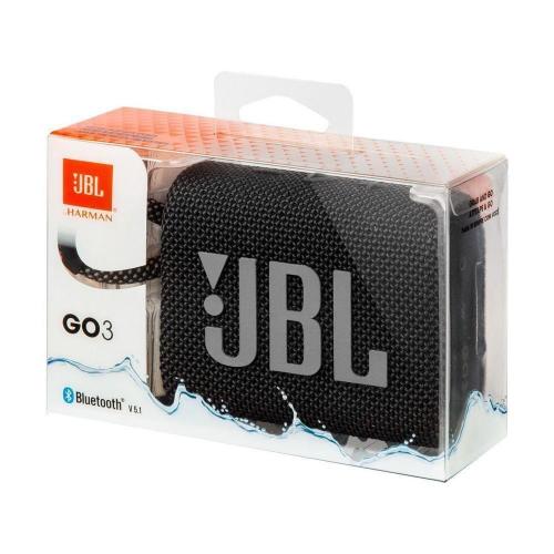 Caixa de Som Bluetooth 4.2W GO 3 Preta JBL