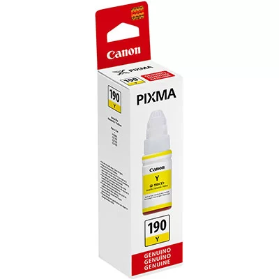 Refil de Tinta GI-190 Amarelo 70ml Canon