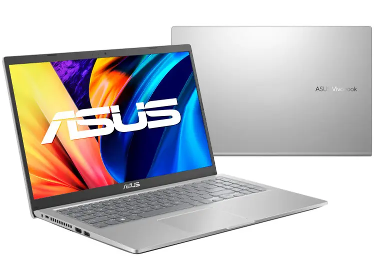 Notebook ASUS Intel Core i7 Tela de 16" 8GB 256SSD Vivobook Linux Prata
