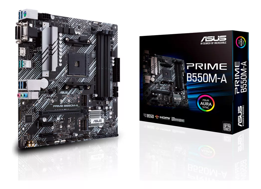 Placa Mãe AMD AM4 B550M-A PRIME DDR4 Asus
