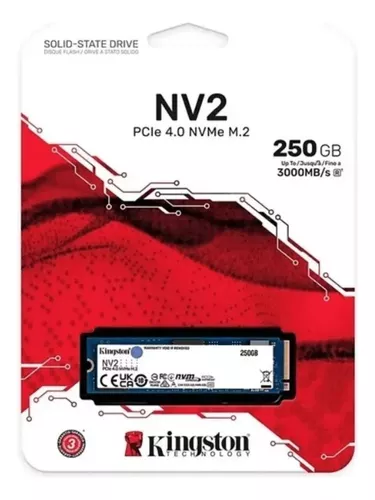 SSD 250GB NVMe M.2 2280 SNV2S/250G Kingston