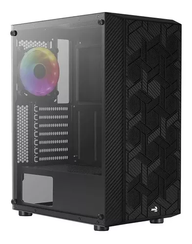 Gabinete Gamer Hive RGB Preto Aerocool