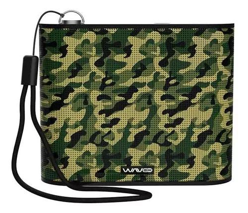 Caixa de Som Bluetooth 5W Pocket Camuflada WaveOne