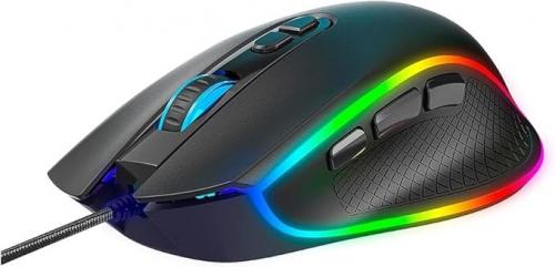 Mouse Gamer USB 12000DPI RGB Cruiser New Fortrek