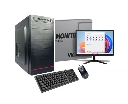 Computador Completo Intel Core i5 3570 3.4 8GB SSD 256GB 350W, Teclado e Mouse USB, Monitor LED 20"