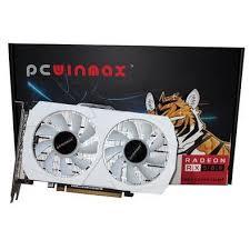 Placa de Vide 16GB DDR5 256 Bits PCI-E3.0 RX580 BRANCA